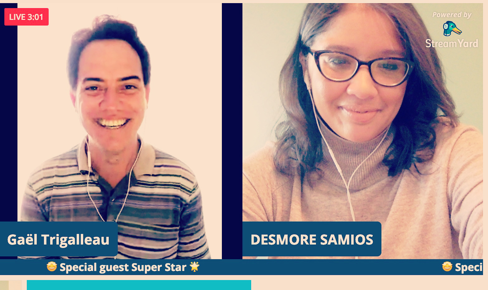 I had so much fun chatting with life coach GAËL TRIGALLEAU…